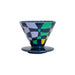 ﻿Hario V60 Artists Edition Ceramic Coffee Dripper - Cadi Lane - Chequered - Size 02