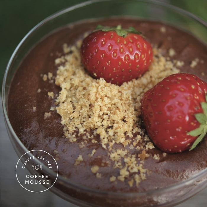 Recipe No.1: chocolate, espresso and amaretto mousse