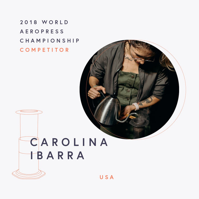 The World AeroPress Championships: Carolina Ibarra