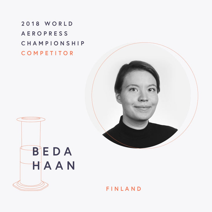 The World AeroPress Championships: Beda Haan