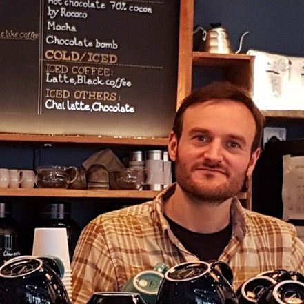 Coffee and interview with Andrew Tolley