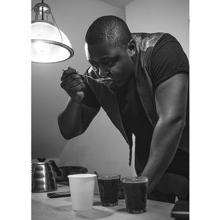 Coffee and interview with Dumo Mathema