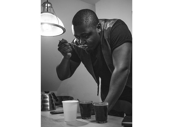 Coffee and interview with Dumo Mathema