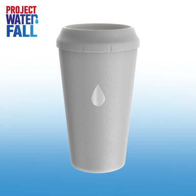 TOPL Flow360° / Stroll Reusable Cup - Stone 12oz (Project Waterfall)