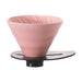 Hario V60 Switch & Match Ceramic Dripper Size 02 (Matte Pink)