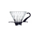Hario V60 Glass Coffee Dripper Black Size 01