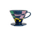 ﻿Hario V60 Artists Edition Ceramic Coffee Dripper - Cadi Lane - Chequered - Size 02