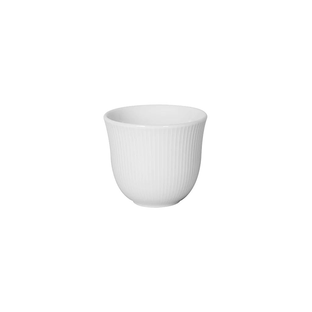 Loveramics Brewers 250ml Embossed Cappuccino / Drip Coffee Tasting Cup (White)