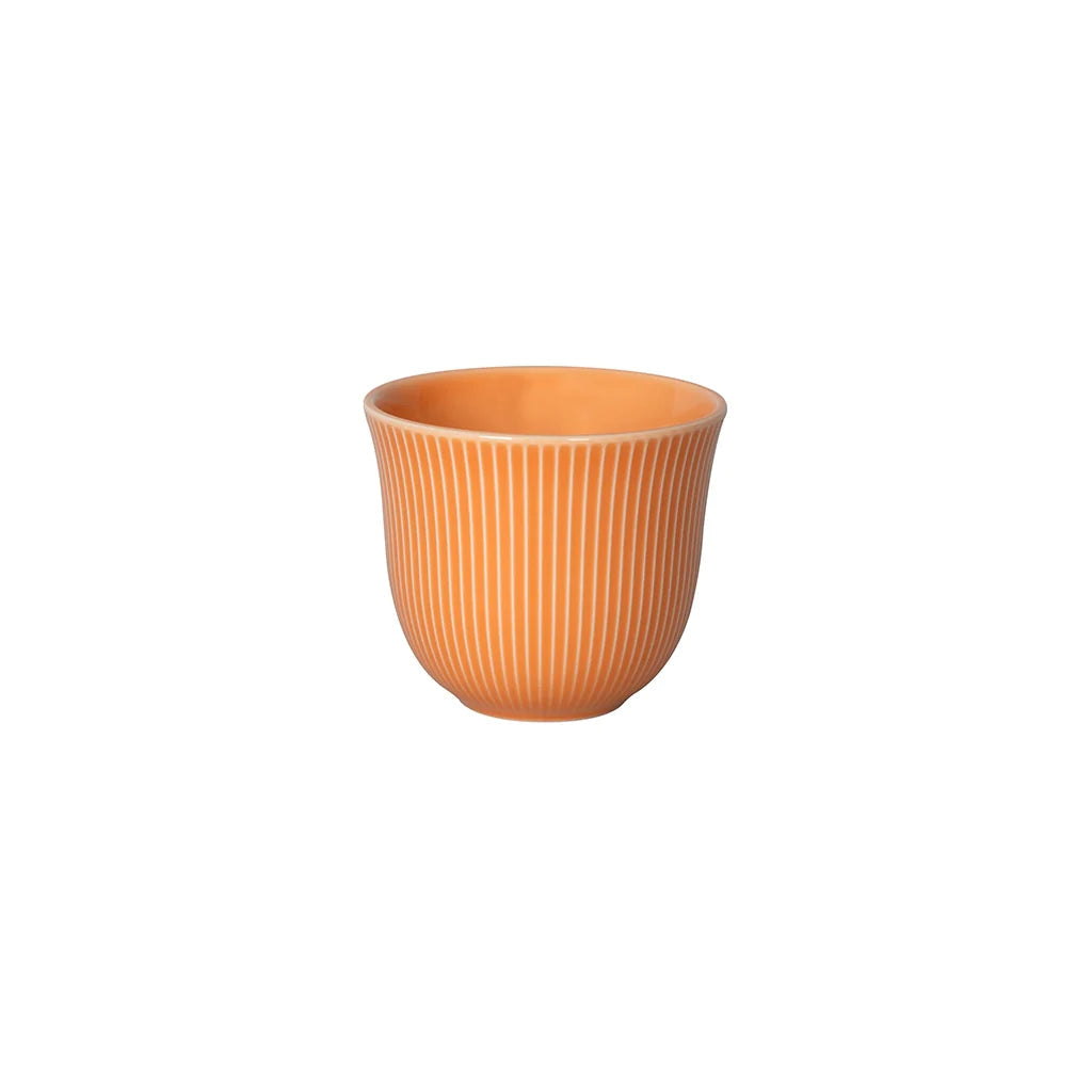 Loveramics Brewers 250ml Embossed Cappuccino / Drip Coffee Tasting Cup (Orange)