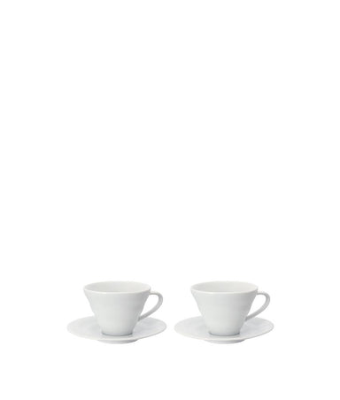 Hario Ceramic Cup & Saucer Set (2pc)