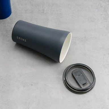 Sttoke Reusable Coffee Cup 12oz (Slated Grey)