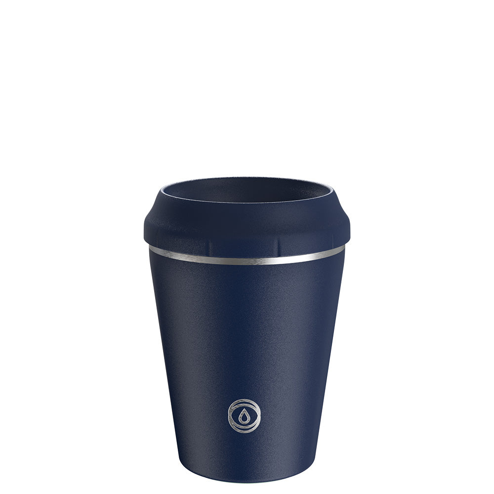 OPAL One and TOPL Flow360° Reusable Cup - Navy (8oz) Bundle
