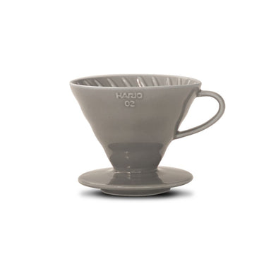 Hario V60 Ceramic Coffee Dripper Grey - Size 02