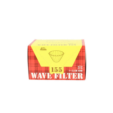 Kalita Wave #155 - White Coffee Filter Papers Package (50pc)