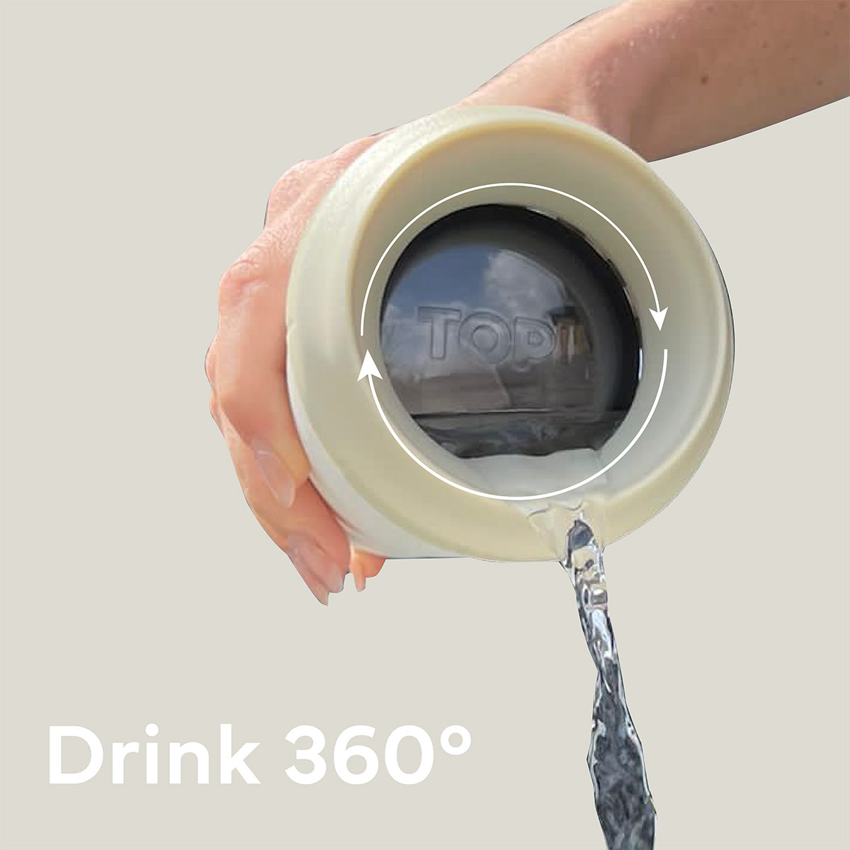 TOPL Flow360° Reusable Cup - Mint (12oz)
