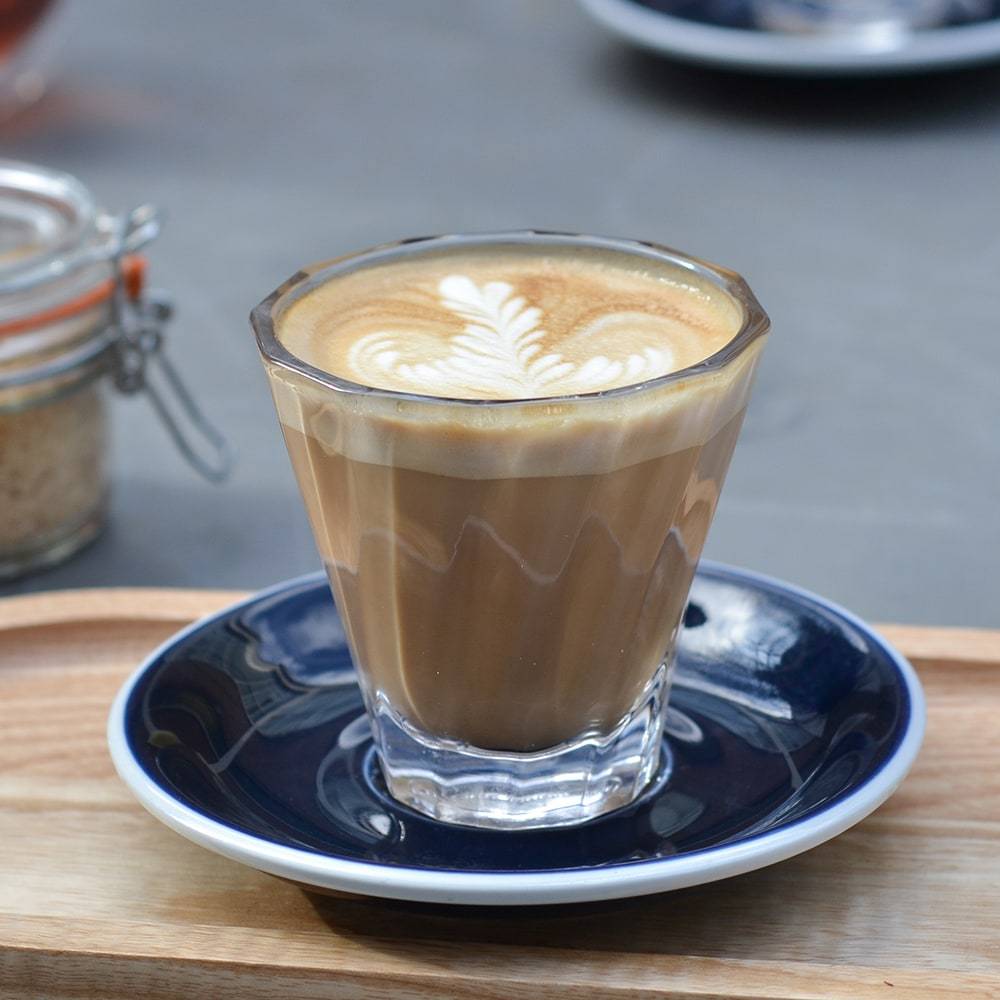 Loveramics Urban Glass Twisted Cappuccino Glass 180ml (Clear) — Best Coffee